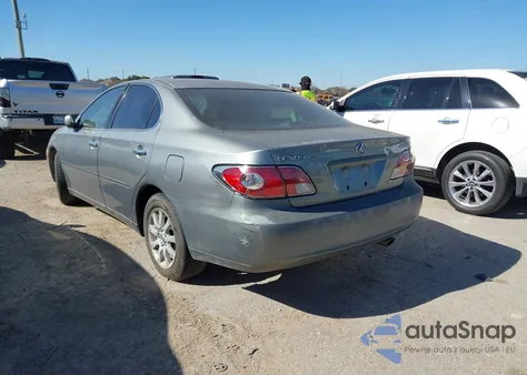 2004 Lexus Es 330 from USA, damaged, VIN JTHBA30G945020789